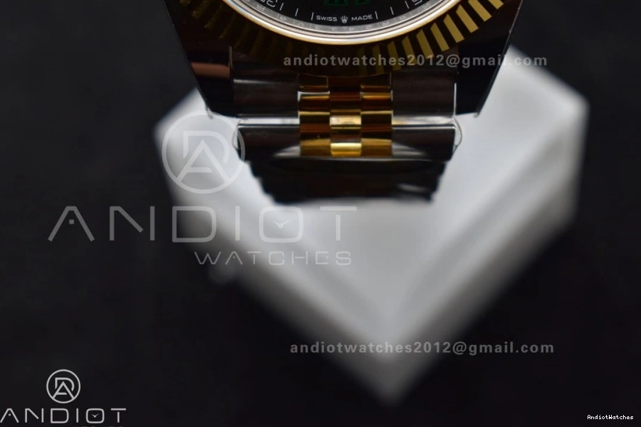 SS SS TopPick ARF DateJust 126333 620 SH3235 1:1 Bracelet Jubilee (Gain YG Green Roman Edition Best Gray 904L YG on Weight) 41 Dial Steel 0911